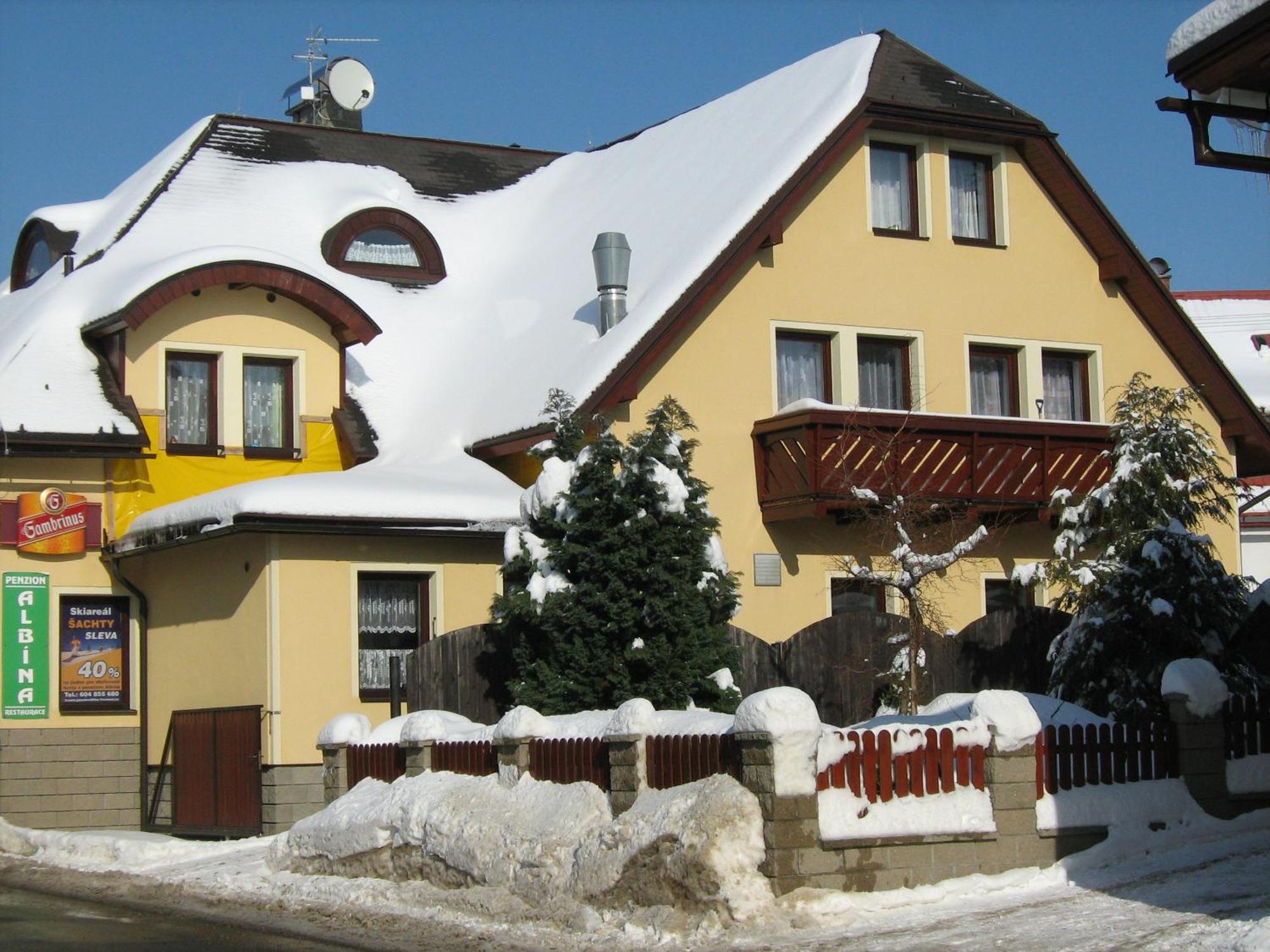 Penzion Albína - Restaurace Vysoké nad Jizerou Exterior foto