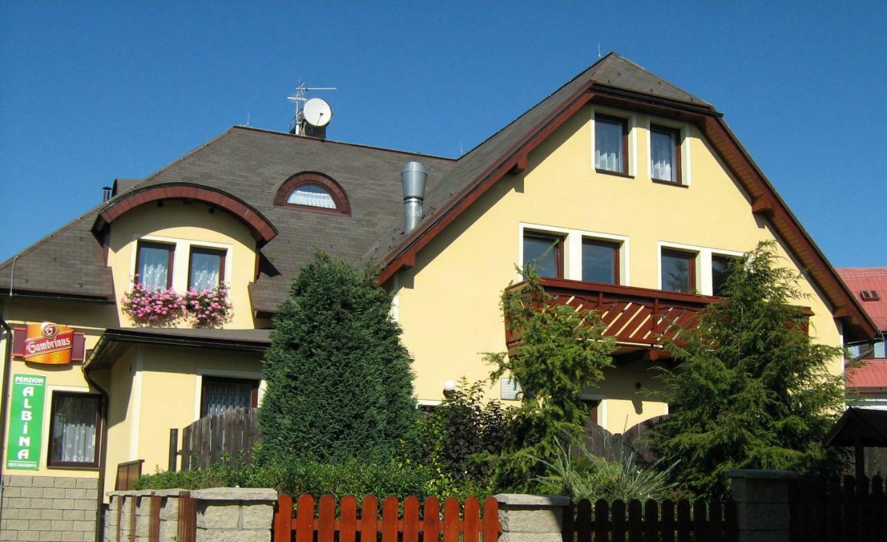 Penzion Albína - Restaurace Vysoké nad Jizerou Exterior foto